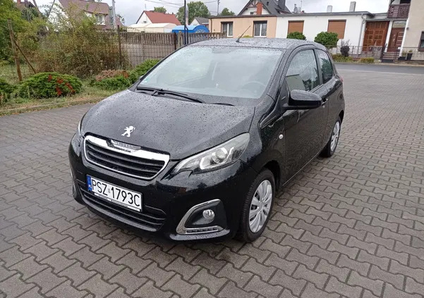 peugeot 108 Peugeot 108 cena 24900 przebieg: 48000, rok produkcji 2017 z Szamotuły